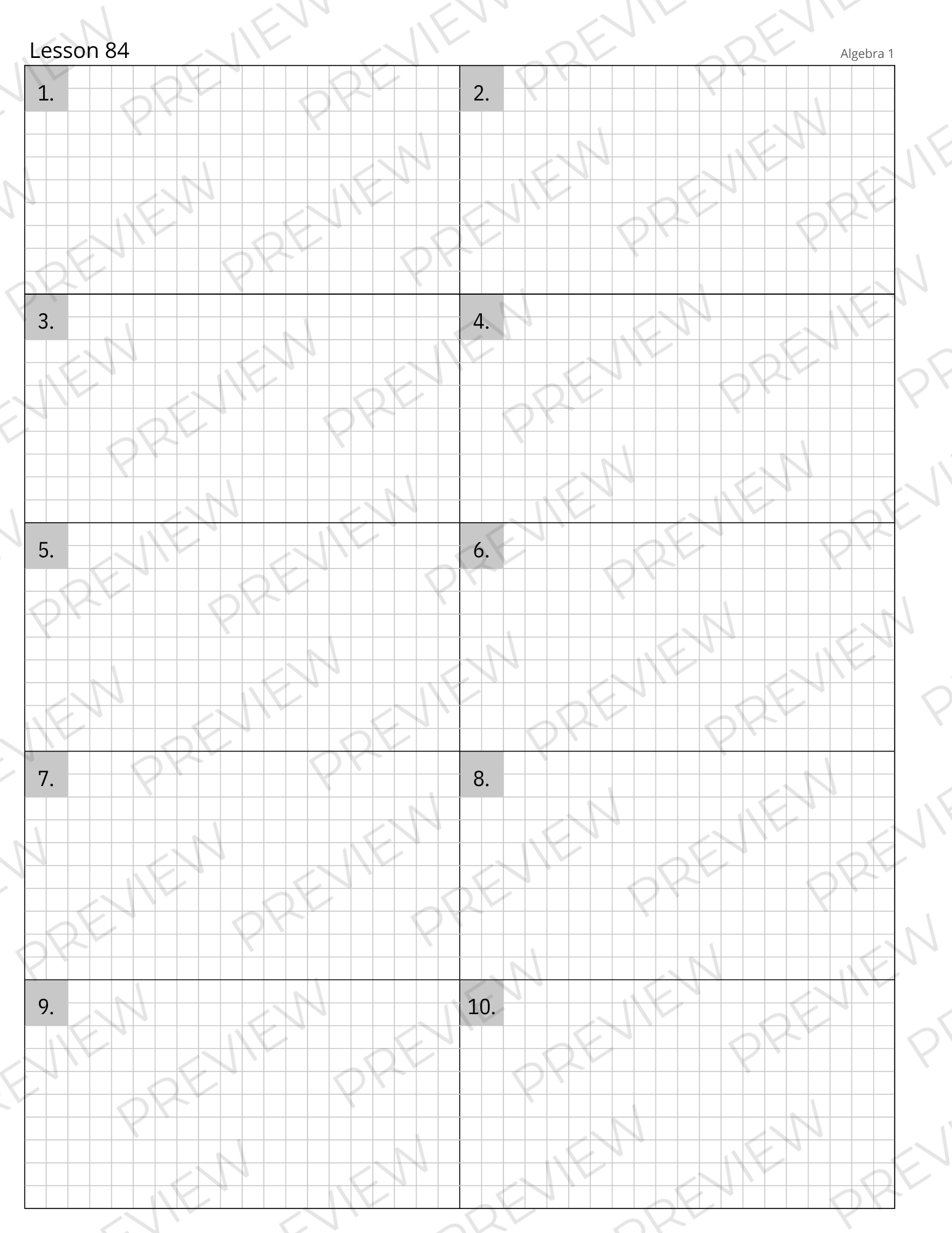Algebra 1 Notebook - Image 6