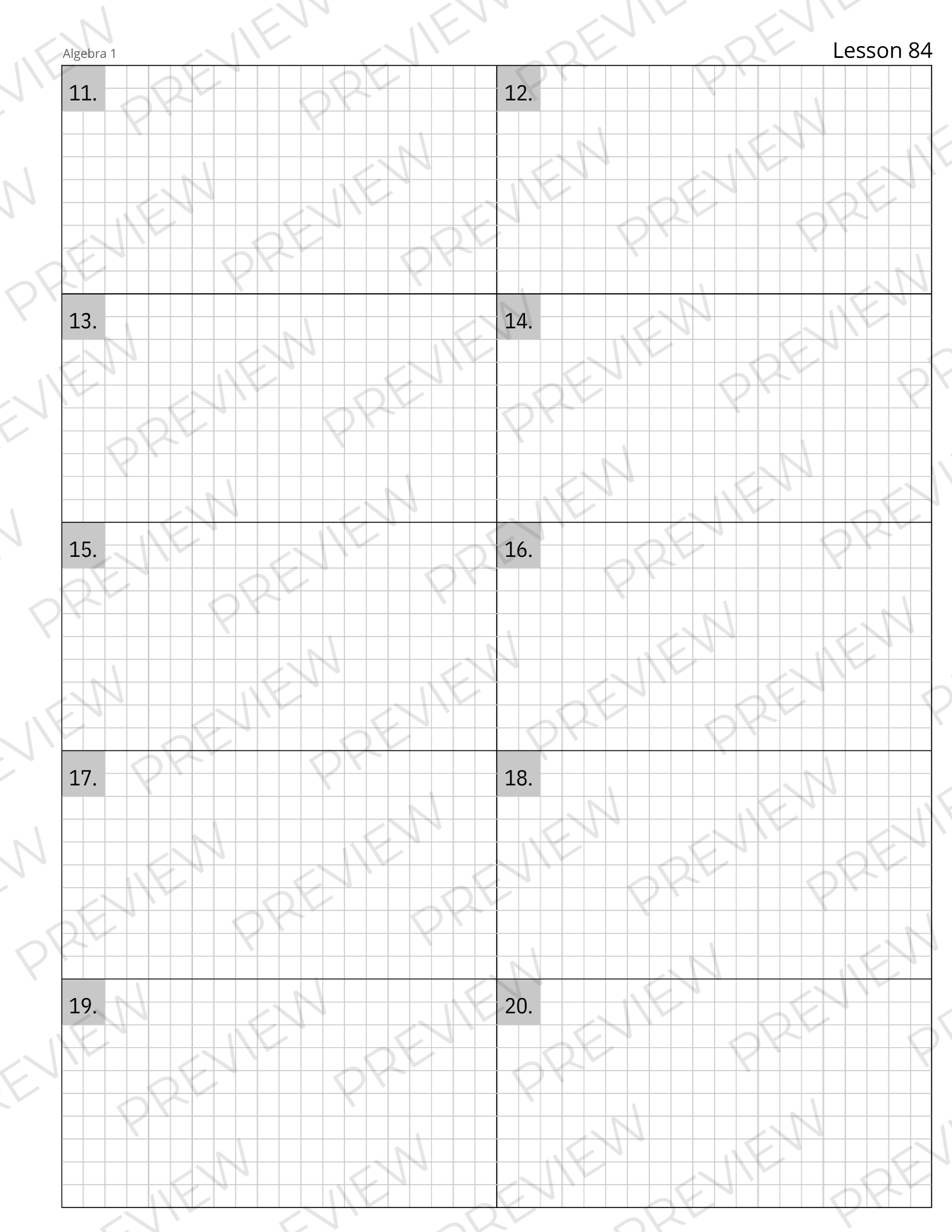 Algebra 1 Notebook - Image 7