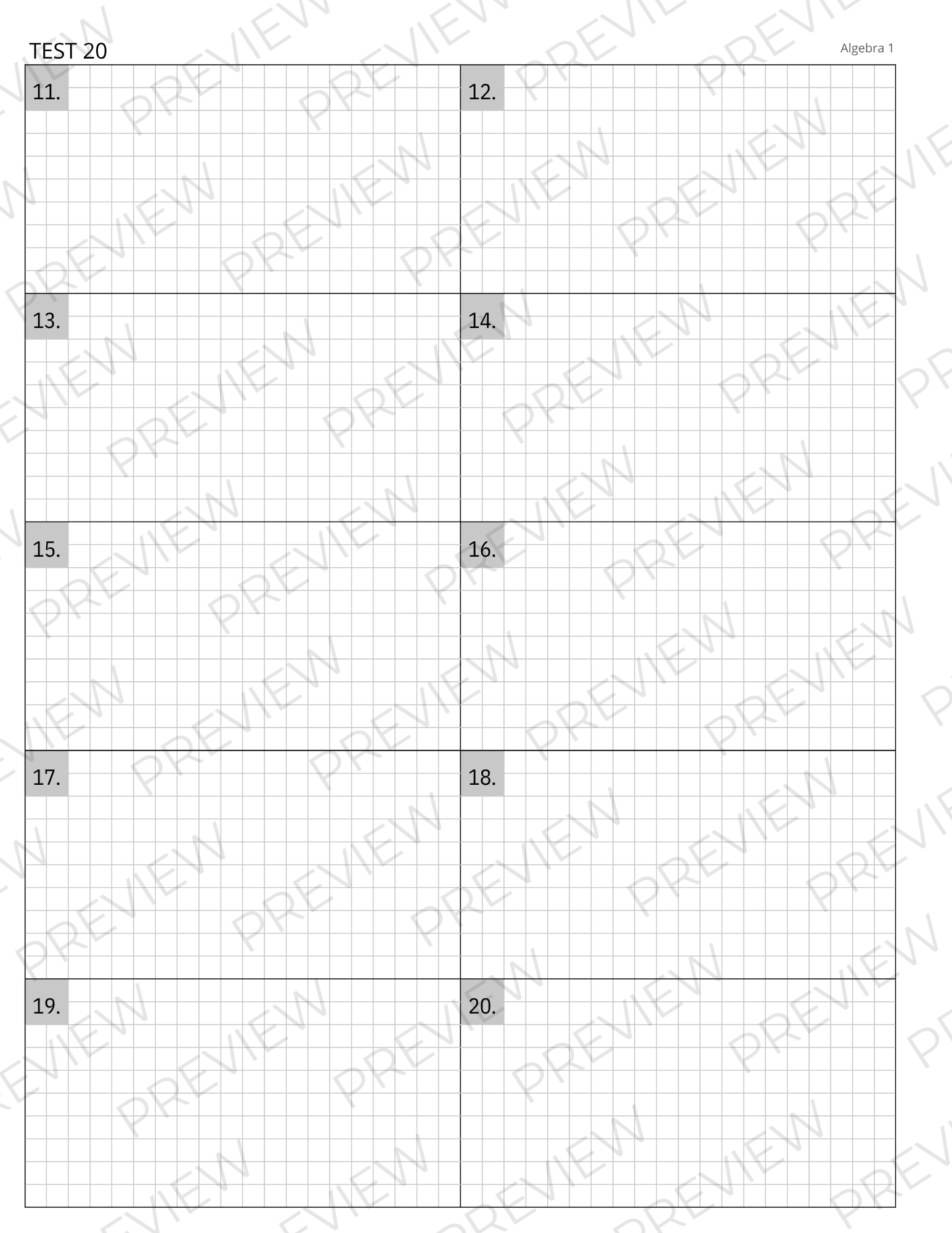 Algebra 1 Notebook - Image 10