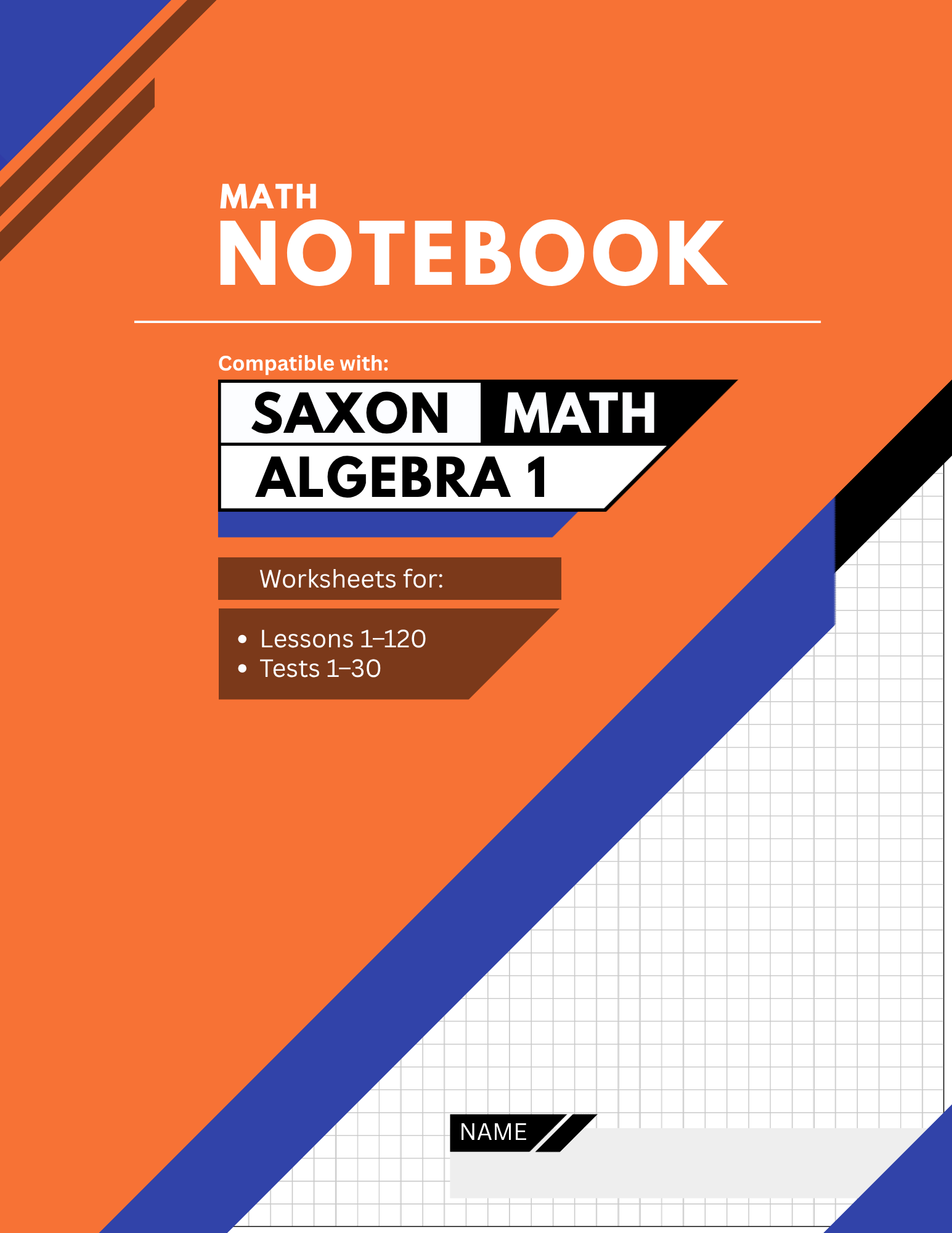 Algebra 1 Notebook
