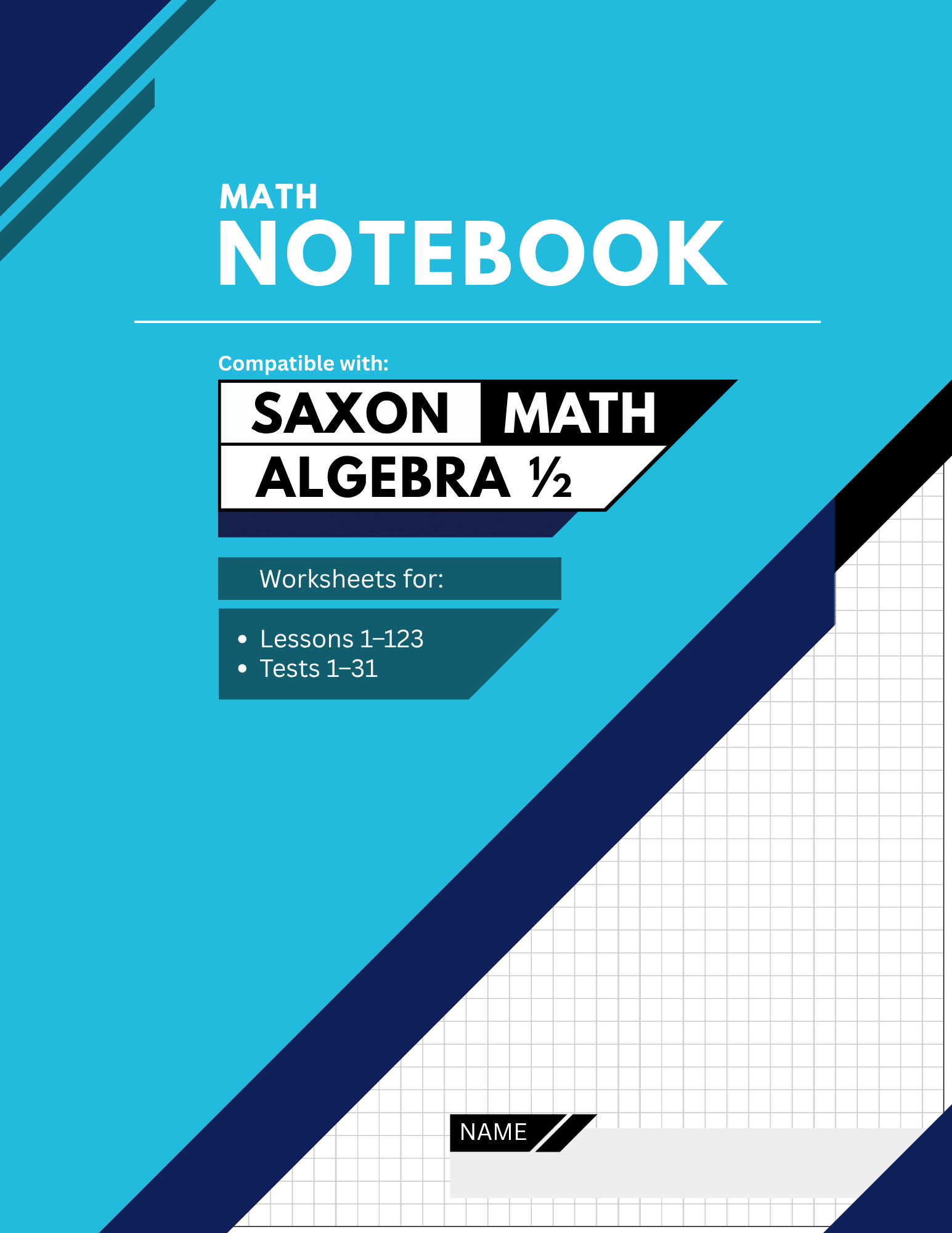 Algebra ½ Notebook