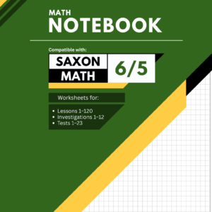 Saxon 6/5 Notebook
