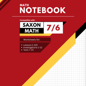 Saxon 7/6 Notebook