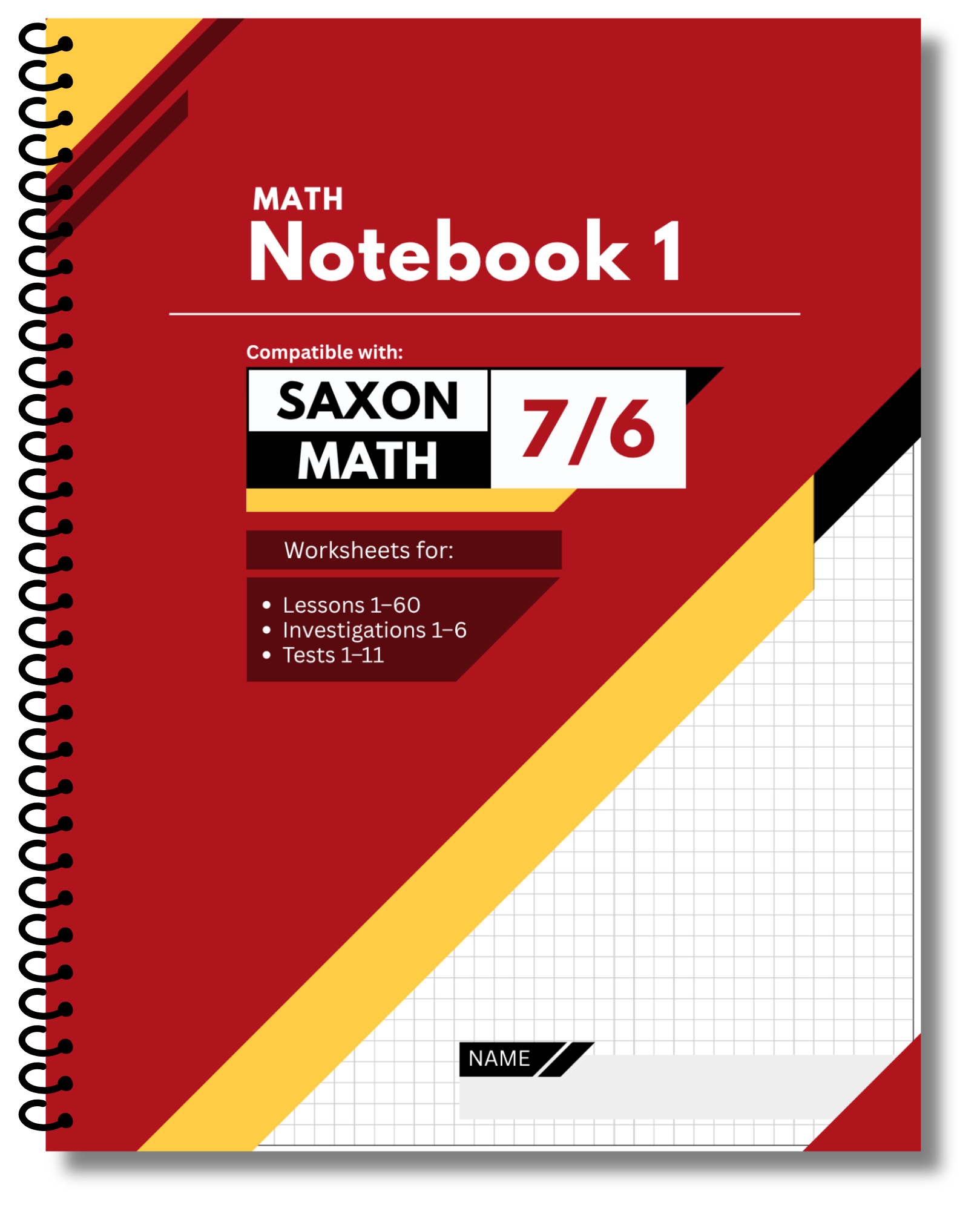 Saxon 7/6 Notebook - Image 3