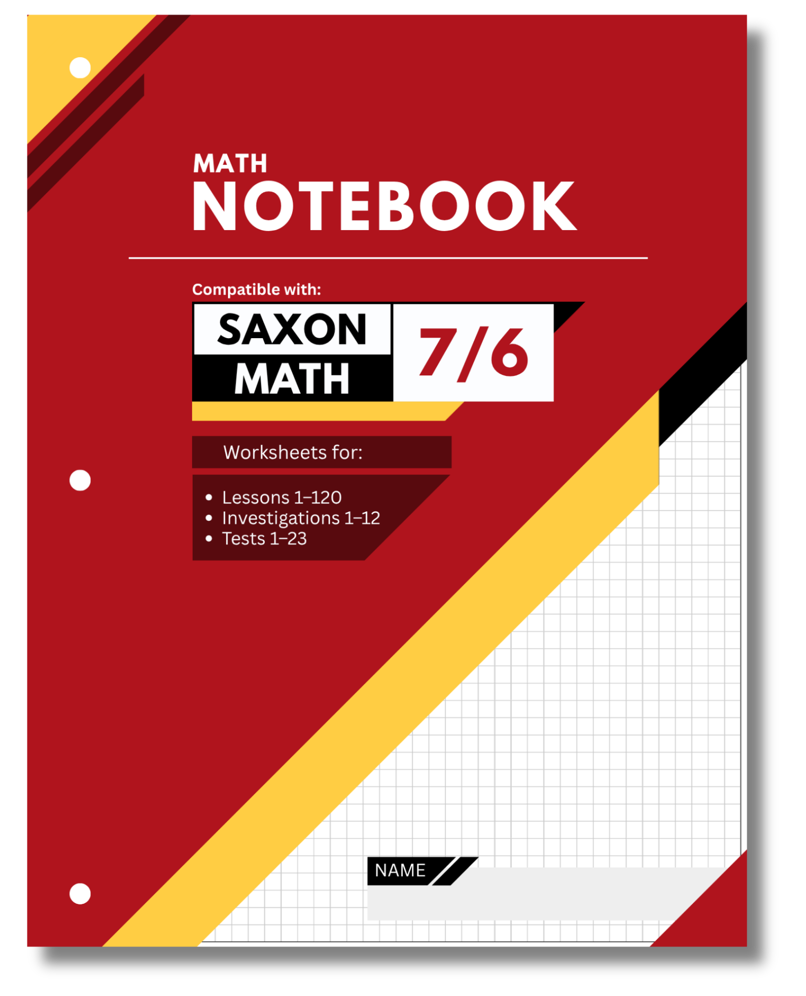 Saxon 7/6 Notebook - Image 2