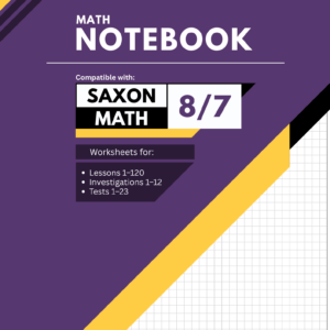 Saxon 8/7 Notebook