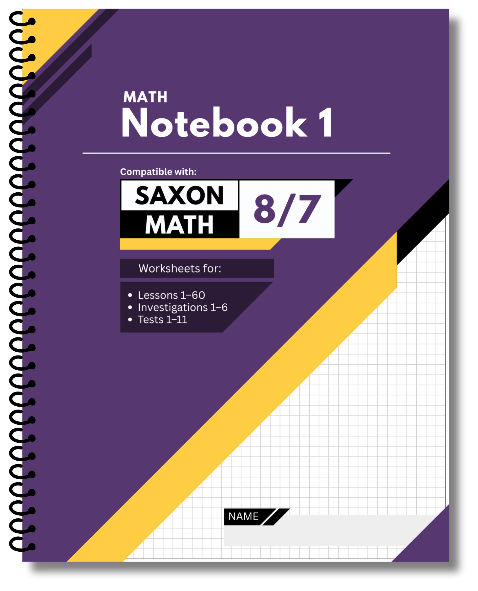 Saxon 8/7 Notebook - Image 3
