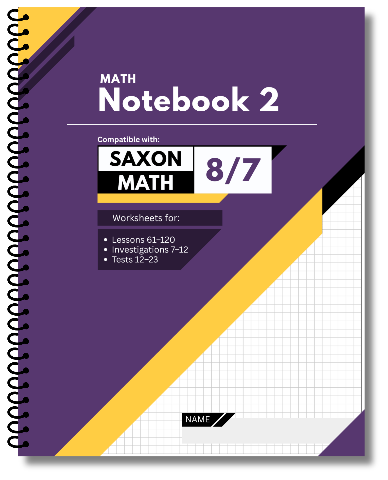 Saxon 8/7 Notebook - Image 4