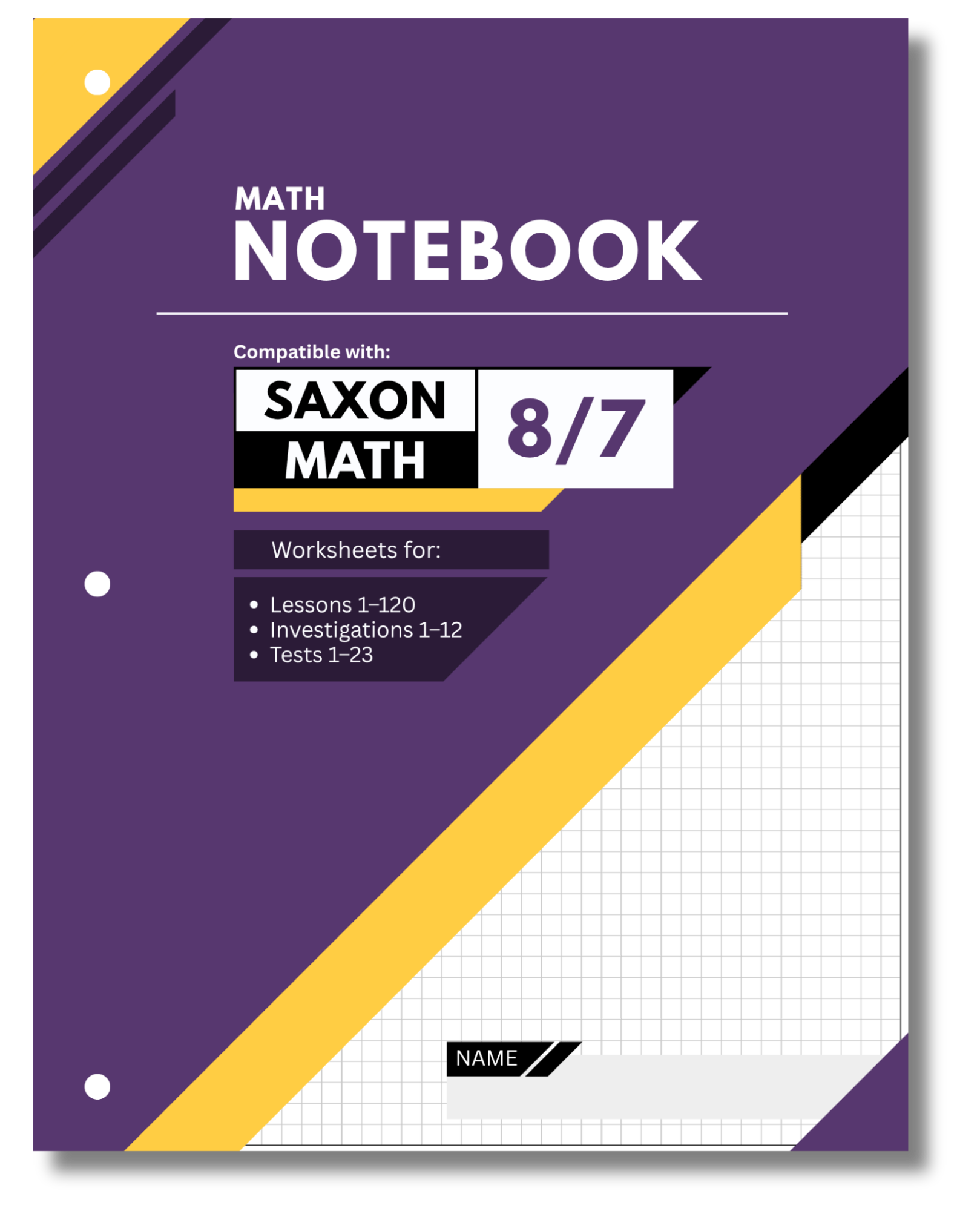 Saxon 8/7 Notebook - Image 2